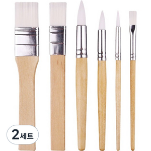 다사바바 막대붓 세트, 2세트, 6종