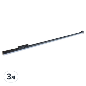 블링라이트 YDNTS LED T라인 레일조명 30W 1200mm, 전구색(블랙), 3개