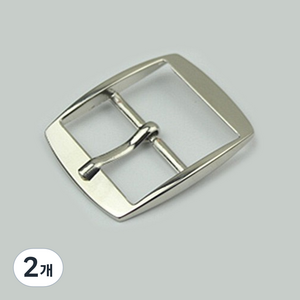 마다꾸미 가방 끈 장식 DIY 공예 H형 버클 32mm, 실버(버클), 2개