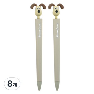 핑크풋 3000 월레스와 그로밋 삼각샤프 그레이, 0.5mm, 8개