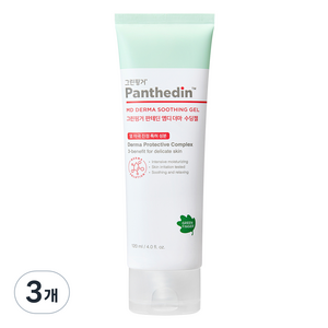 그린핑거 판테딘 엠디 더마 수딩젤, 120ml, 3개