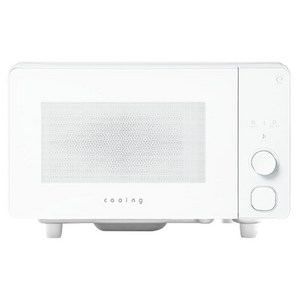 쿠잉전자 프리즘 플랫 전자레인지 버튼 다이얼식 20L, MC-P20WLF