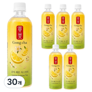 공차 레몬 자스민티, 30개, 500ml