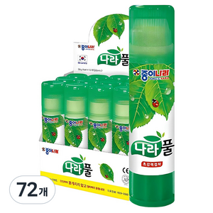 종이나라 딱풀, 35g, 72개