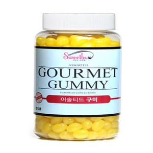 스위트박스 레몬 젤리빈, 600g, 1개