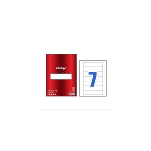 폼텍 폼텍 LQ-3625 레이저/잉크젯 라벨, 7칸, 20개