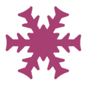 모양펀치 R-36, 눈꽃5, 1개