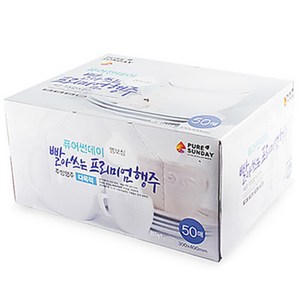 퓨어썬데이 국내제조 빨아쓰는 프리미엄 행주, 1개입, 1개
