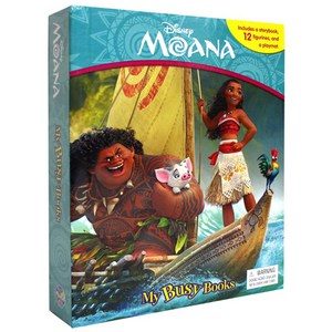 DISNEY MOANA My Busy Book 모아나 비지북, Phidal
