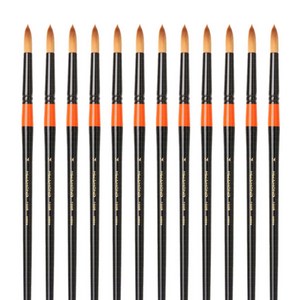 화홍 수채화붓 700R, 14호, 12개입