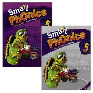 Smart Phonics StudentBook + WorkBook 2권 세트, 이퓨쳐, 5권