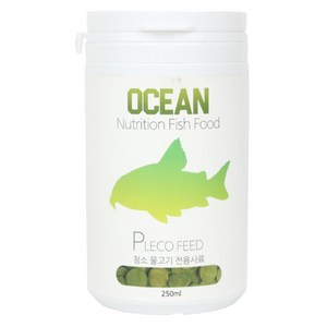 오션 청소 물고기 전용 사료, 250ml, 1개
