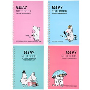 블루마토 스프링노트 무민 ESSAY NBP014, 랜덤 발송, 2개입