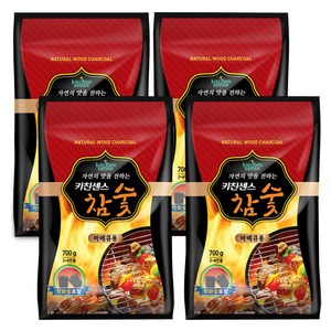 키친센스 참숯 700g, 4개