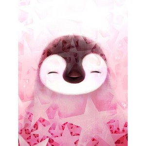케이엠엘리 보석십자수 DIY만들기 세트 3D 펭귄의 꿈 봄, 1세트