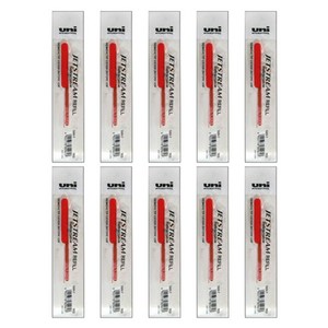 제트스트림 SXN-150 전용 SXR-38 리필심 0.38mm, 레드, 10개