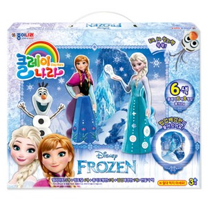 종이나라 디즈니 클레이나라, 겨울왕국, 1개, 150g