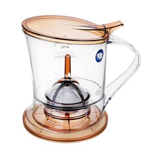 핸디브로우 더블 스마트 여과기 960ml, 브라운, 1개
