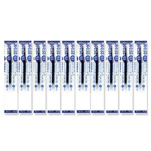 제브라 JK-0.5 리필심 0.5mm, 블루, 10개