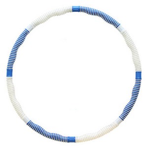 나리아 쥬얼리 지압 훌라후프, 2.2kg, BLUE + WHITE, 1개