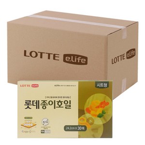 롯데이라이프 종이호일 시트형, 1개입, 50개