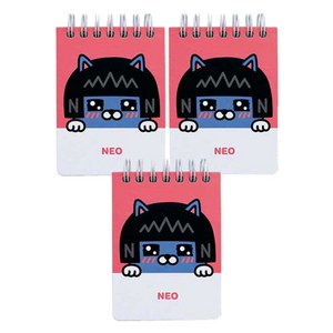 아이콘스 카카오 미니상철수첩, 네오, 3개입