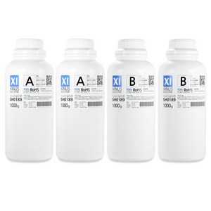 시너스 몰드용 실리콘 경도5 SH0189 1000g, 4개