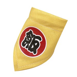 펫코디 니폰풍 반려동물 스카프 S, 옐로우(13), 1개