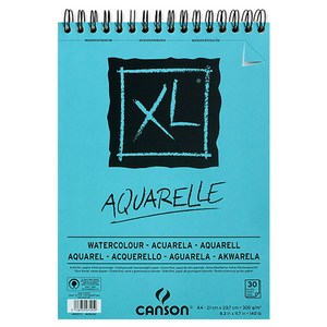 캔손 XL Watercolor 스케치북 300g, A4, 1개