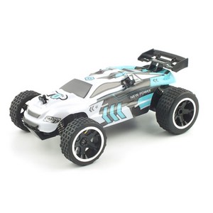 레프리카 2.4GHz 1/18 Speed Racing Car RC카 QY411142BL, 혼합 색상, 1개