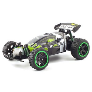 레프리카 2.4GHz 1/18 Speed Racing Car RC카 QY411128GR, 혼합 색상, 1개