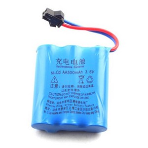 레프리카 Transformation 3.6V 500mAh 배터리 SXT231207, 혼합 색상, 1개
