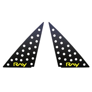 엑스원 Ver 2 UNIQUE 레터링 스포츠 플레이트 A 판넬 블랙 레터링 옐로우, 필러