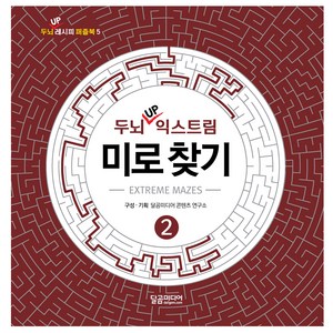 두뇌 UP 익스트림 미로 찾기. 2, 달곰미디어, 편집부 편저