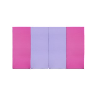 퍼니존 퍼니테라피 핫핑크 비비드시리즈6 유아폴더매트, 핫핑크 + 바이올렛
