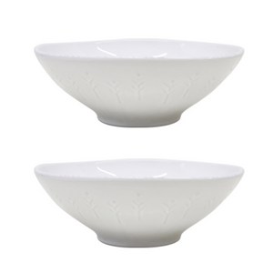 엘포레 쓰임 국산 면기, 크림화이트, 2개