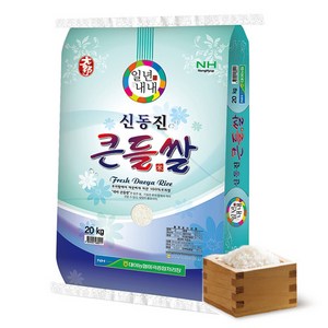 대야농협 큰들쌀 신동진 백미 상등급, 1개, 20kg
