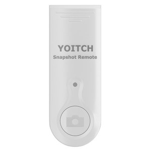 요이치 블루투스 셀카봉 리모컨, WS-19004, 화이트, 1개