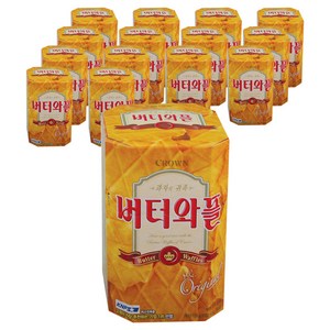 크라운 버터와플, 135g, 15개