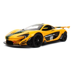 라스타 1:14 맥라렌 P1 GTR 무선조종 RC카, 옐로우, 1개