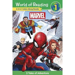 Marvel: World of Reading With CD Level 1 (Paperback), Marvel Comics