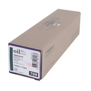신한화구 전문가 유화물감 C 709 비리디안 H, 160ml, 1색