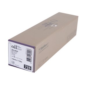 신한화구 전문가 유화물감 B 725 ZINC WHITE, 160ml, 1색