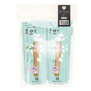 네츄럴코어 강아지 미트스틱, 혼합맛(닭가슴살/참치), 7g, 20개