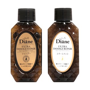 다이안 엑스트라 데미지 리페어 트래블 키트 샴푸 50ml + 트리트먼트 50ml, 1세트