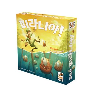 행복한바오밥 피라니아 보드게임, 혼합 색상, 1개