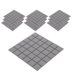 데코파라 DIY용 모자이크타일 306 x 306 mm, TY48-GRAY, 10개