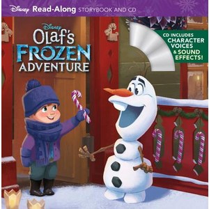 Olaf's Frozen Adventure (With Audio CD) Paperback, Disney Press