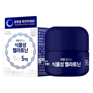 티에프티 아연 플러스 식물성 멜라토닌, 1개, 30정