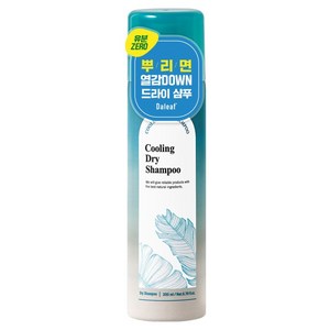 달리프 쿨링 드라이 샴푸 민트향, 1개, 200ml